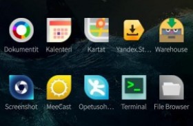 Jak pomniejszyć ikony aplikacji w Sailfishu.
